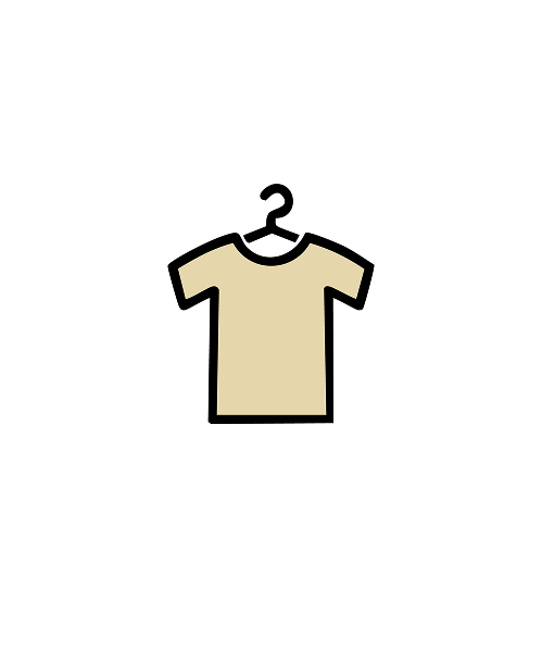 Icône T-shirt (Vêtements sombres)